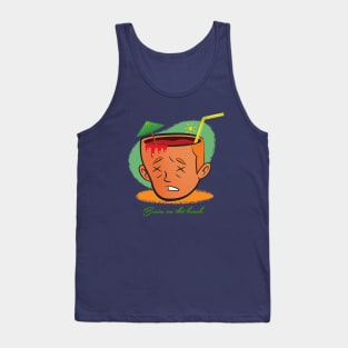 Brain on the beach! Tank Top